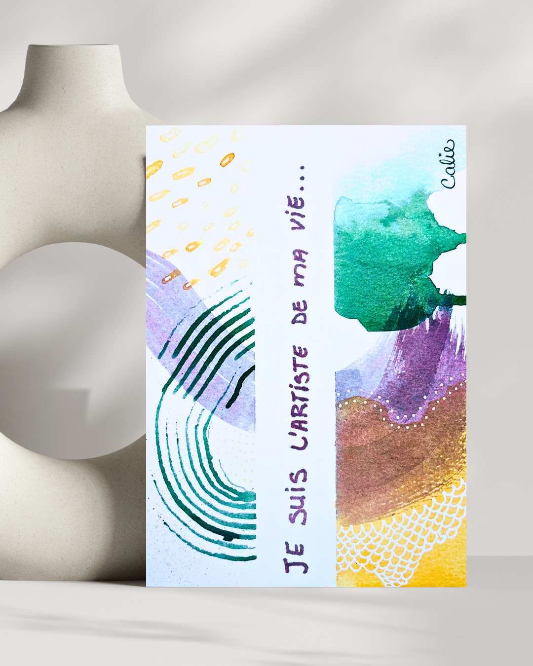 Je suis l'artiste de ma vie Je suis l'artiste de ma vie