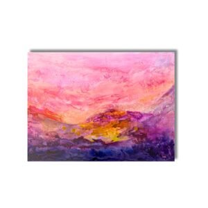 À l'orée du jour 40x30pouces tecnique mixte marie laure desjardins(calie)