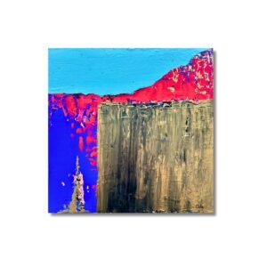falaise au crépuscule